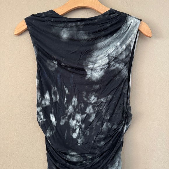 NWT Helmut Lang Skull Tie dye Dress Size M - Picture 6 of 9